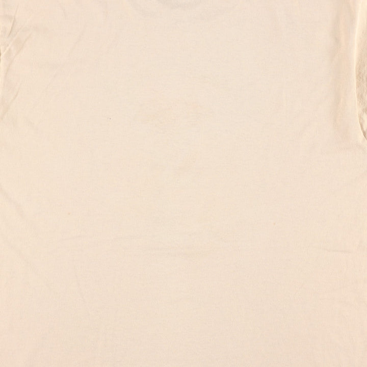 90'S Screen Stars Best Eagle Pattern Print T-Shirt, Made in USA, Men's XL equivalent, Vintage cotton Beige type Vintage Second Hand