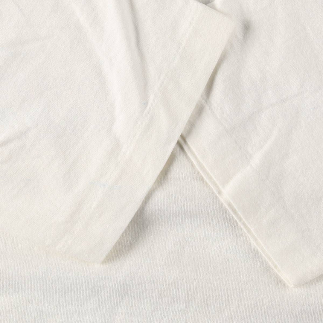 90'S Fruit of the Loom New York City Marathon Print T-Shirt (Men's Size L) cotton white type Vintage Second Hand