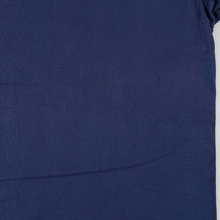 90'S TENNESSEE RIVER Military Print T-Shirt, Made in USA, Men's Size L (Equivalent), Vintage cotton navy blue type Vintage Second Hand