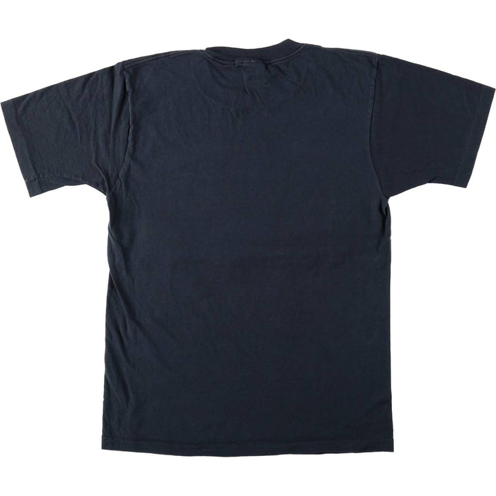 ~90'S HOBIE Print T-Shirt, Made in USA, Men's Size L (Equivalent), Vintage cotton black type Vintage Second Hand