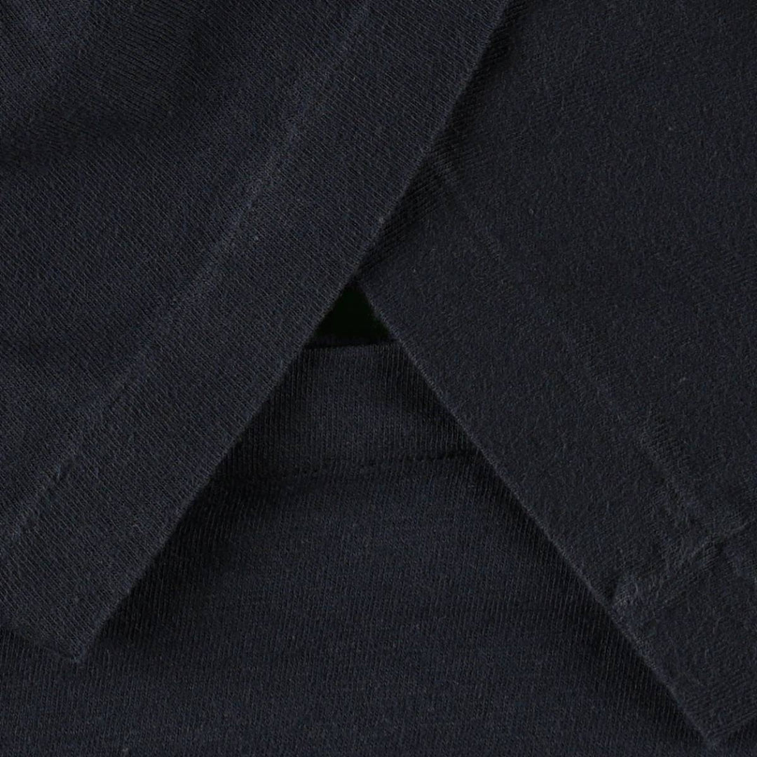 ~90'S HOBIE Print T-Shirt, Made in USA, Men's Size L (Equivalent), Vintage cotton black type Vintage Second Hand
