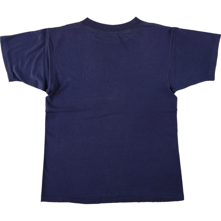 70s-80'S ARTEX Military Print T-Shirt, Made in USA, Men's Size M (Equivalent), Vintage cotton navy blue type Vintage Second Hand