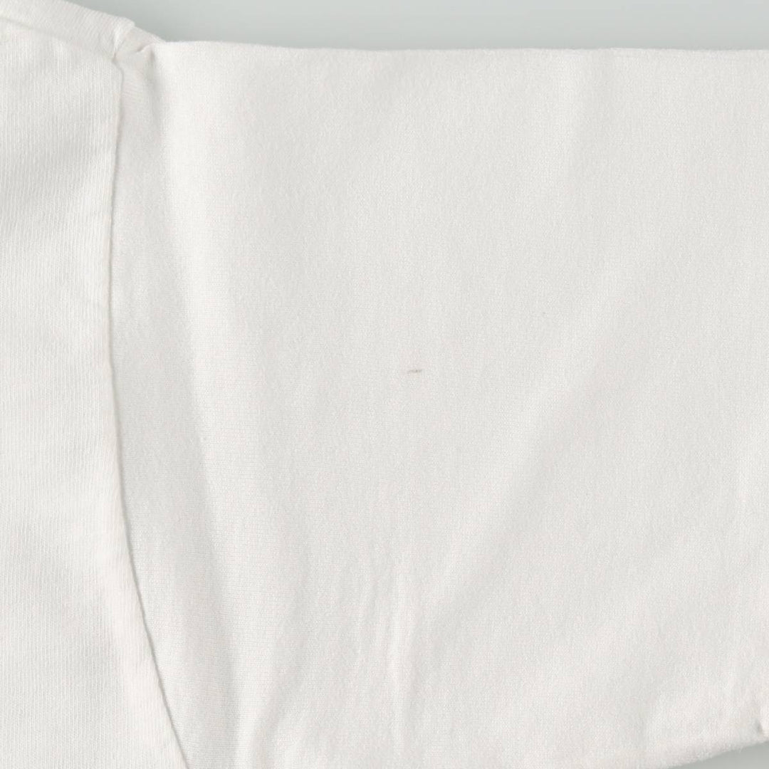 90'S Fruit of the Loom Print T-Shirt, Made in USA, Men's Size S (Equivalent), Vintage cotton white type Vintage Second Hand