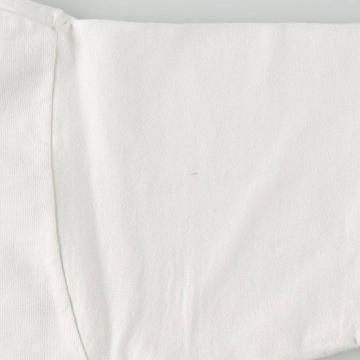 90'S Fruit of the Loom Print T-Shirt, Made in USA, Men's Size S (Equivalent), Vintage cotton white type Vintage Second Hand