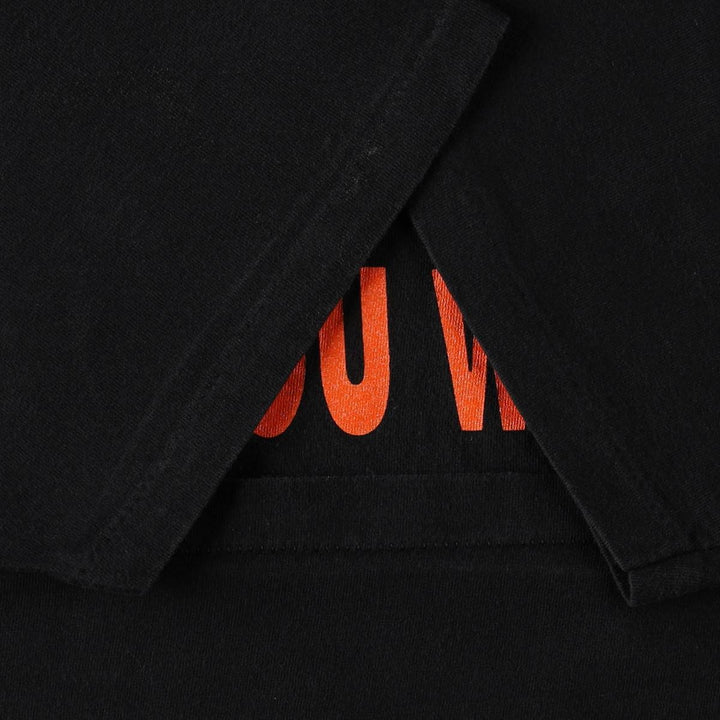 90'S All Sport PRO WEIGHT Message Print T-Shirt, Made in USA, Men's XL equivalent, Vintage cotton black type Vintage Second Hand