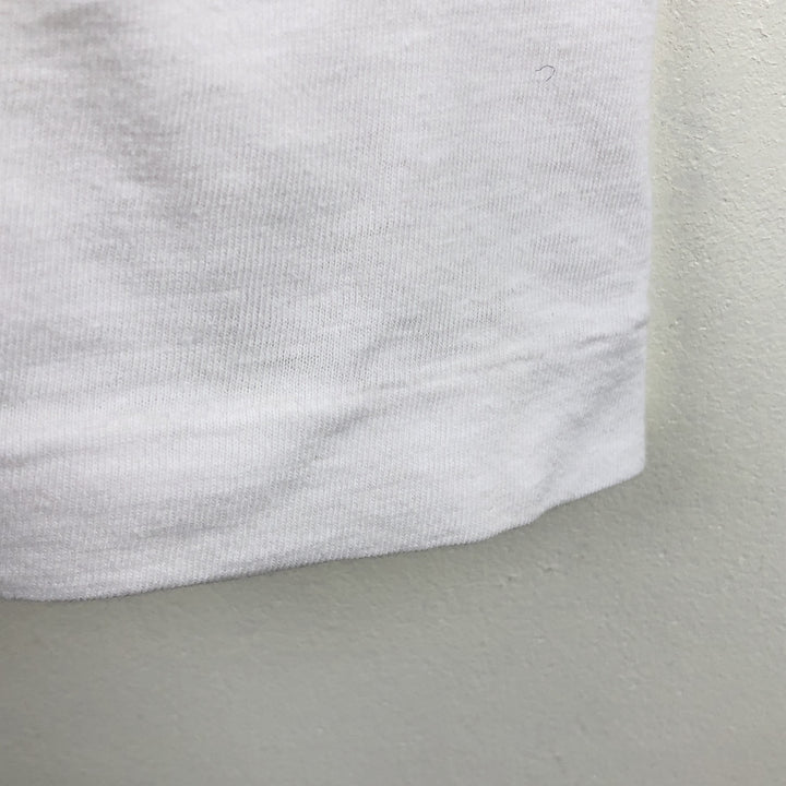 90'S Vintage Printed T-Shirt, Men's XL cotton white type Vintage Second Hand