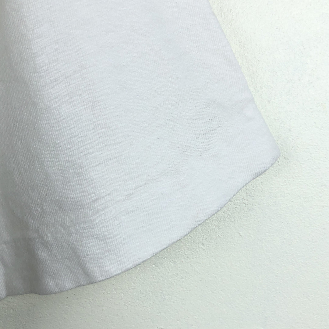 90'S Vintage Printed T-Shirt, Men's XL cotton white type Vintage Second Hand