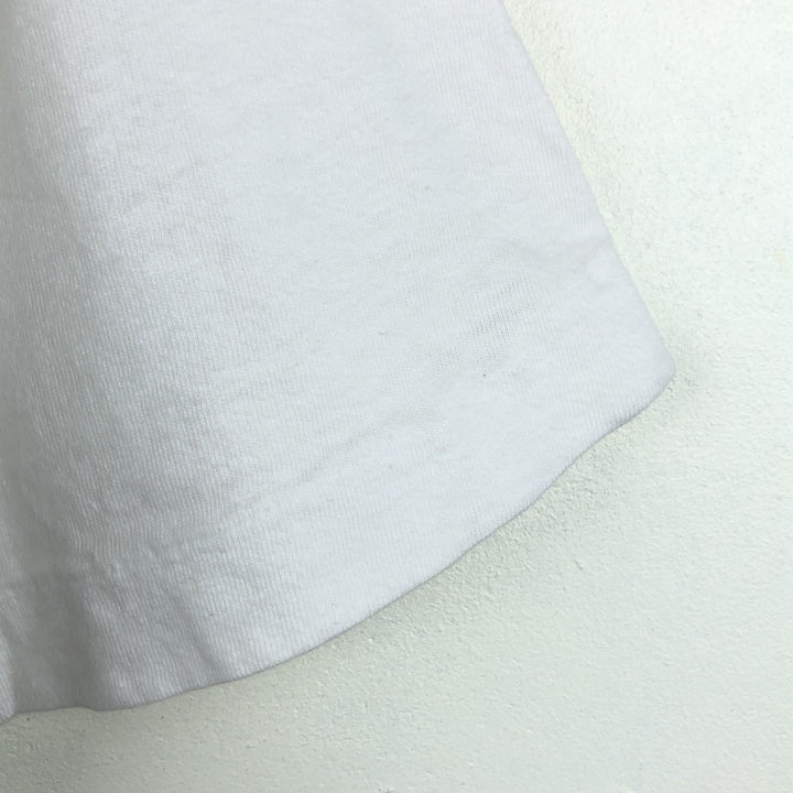 90'S Vintage Printed T-Shirt, Men's XL cotton white type Vintage Second Hand