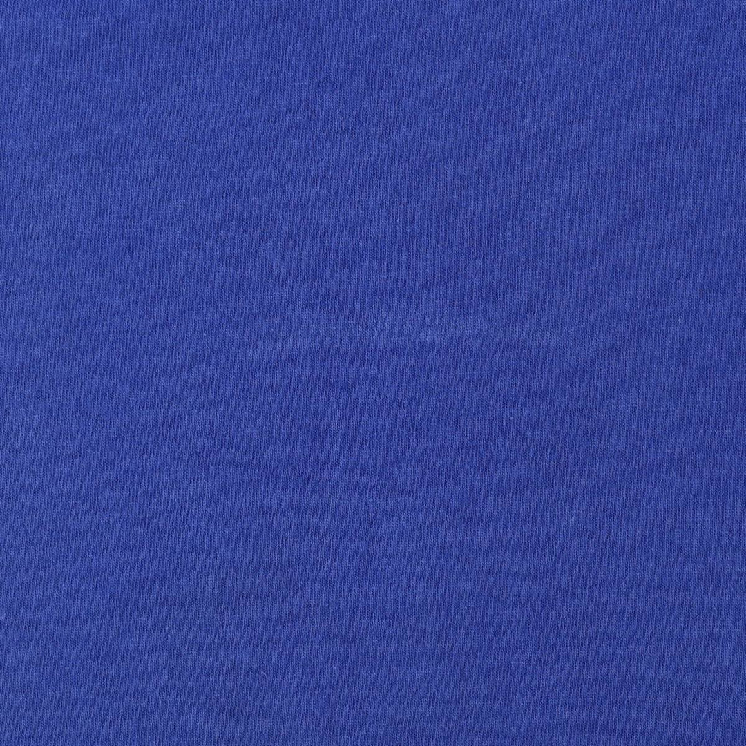90'S Fruit of the Loom printed T-shirt, made in the USA, men's size L, vintage cotton blue type Vintage Second Hand