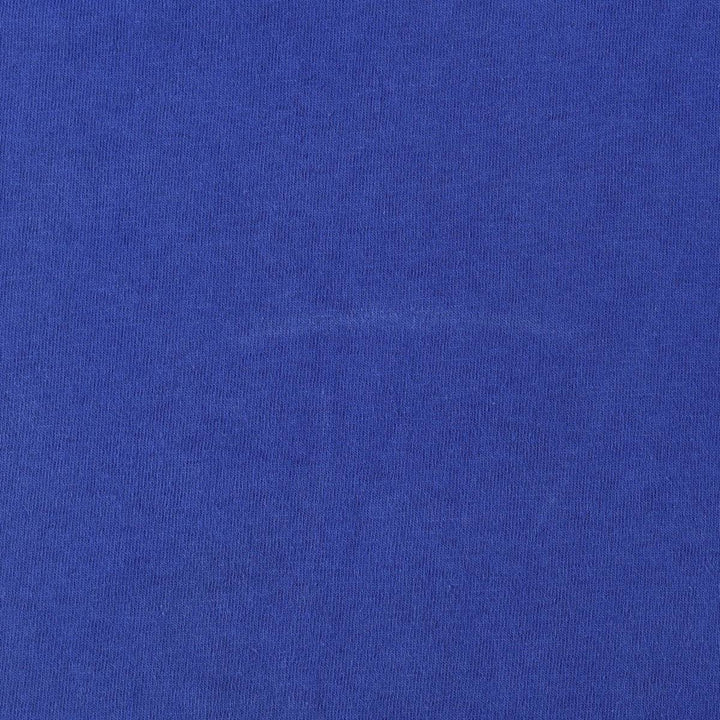 90'S Fruit of the Loom printed T-shirt, made in the USA, men's size L, vintage cotton blue type Vintage Second Hand