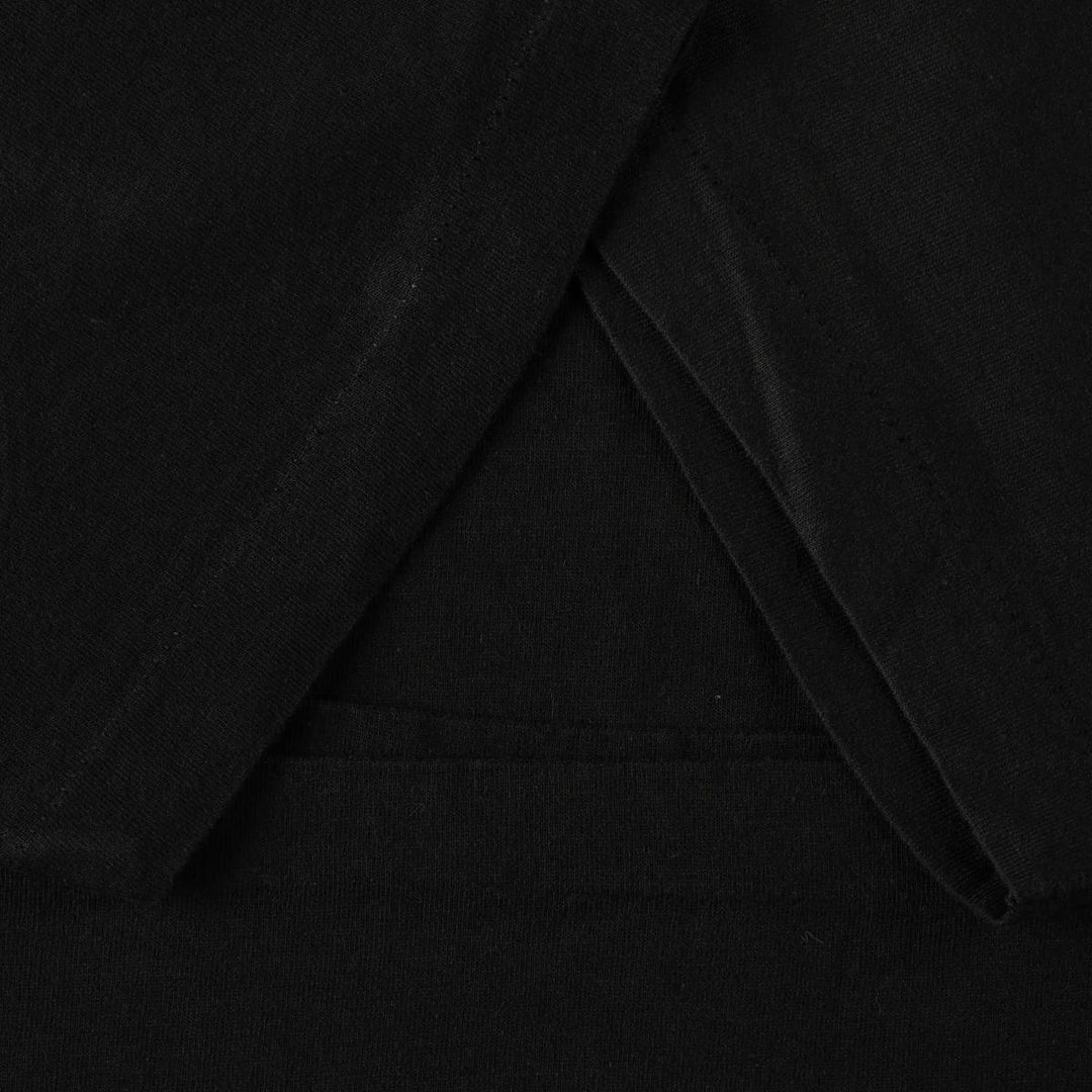 90'S Fruit of the Loom printed T-shirt, made in the USA, men's size L, vintage cotton black type Vintage Second Hand
