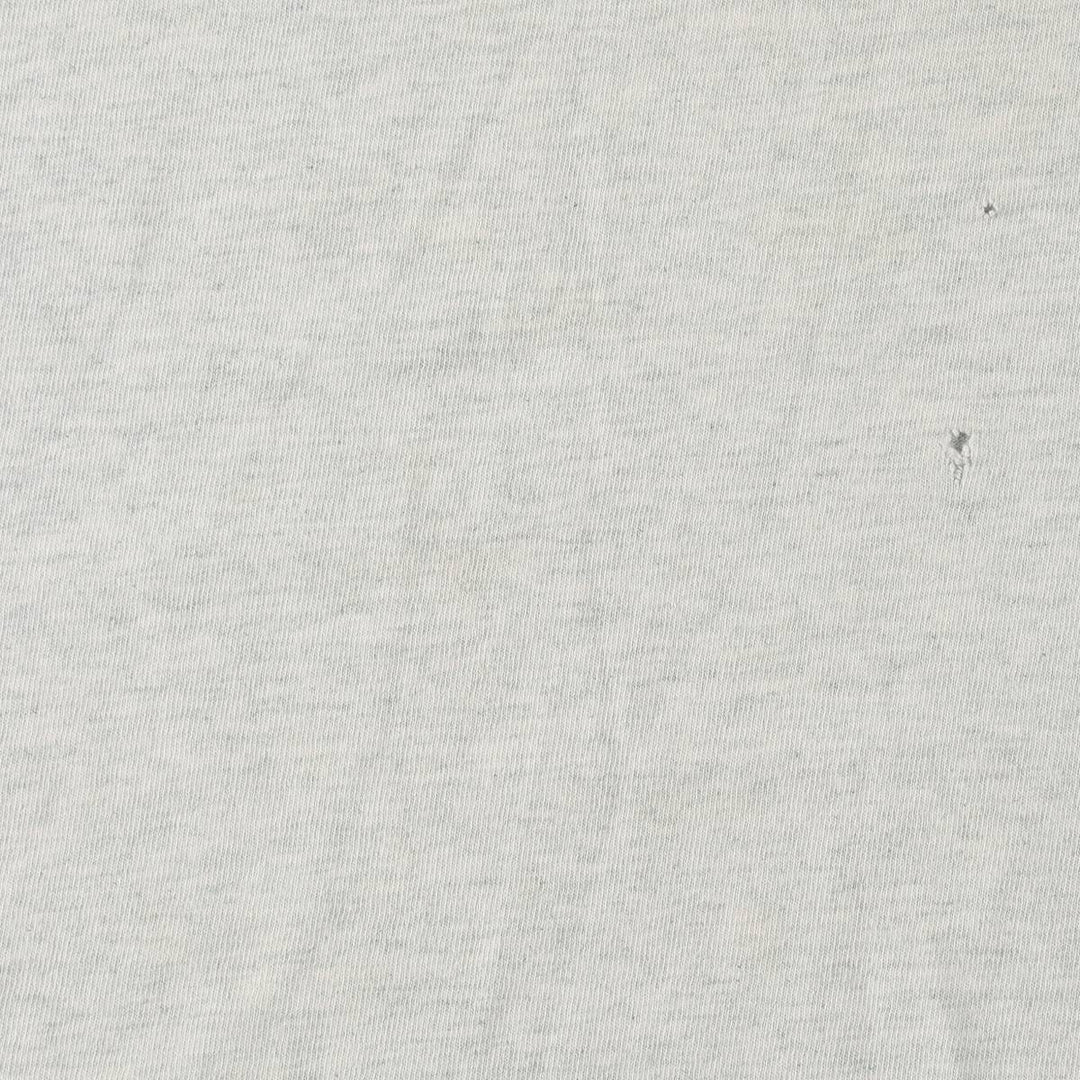 90'S Fruit of the Loom printed T-shirt, made in the USA, men's size L, vintage cotton gray type Vintage Second Hand