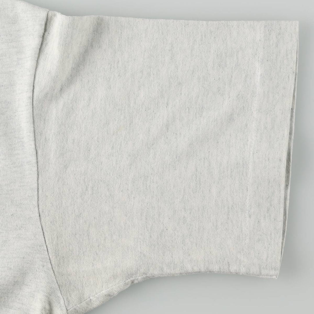 90'S Fruit of the Loom printed T-shirt, made in the USA, men's size L, vintage cotton gray type Vintage Second Hand