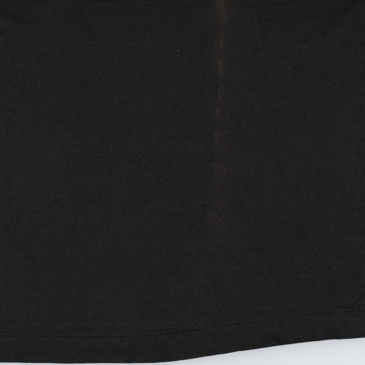 90'S Fruit of the Loom fish print t-shirt, made in USA, men's size M equivalent, vintage. cotton black type Vintage Second Hand