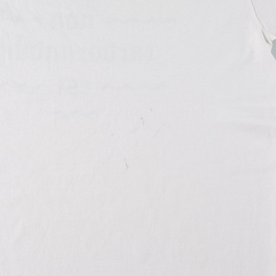 90'S Fruit of the Loom Best Print T-Shirt, Made in USA, Men's Size M (approx.), Vintage cotton white type Vintage Second Hand
