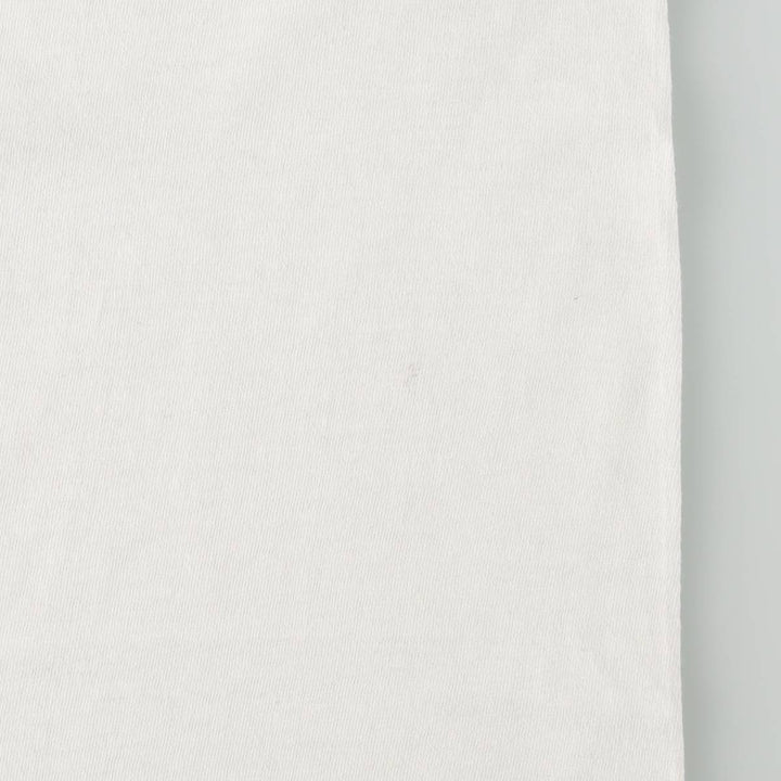 90'S ONEITA POWER-T Printed T-shirt Made in USA Men's XL Vintage cotton white type Vintage Second Hand