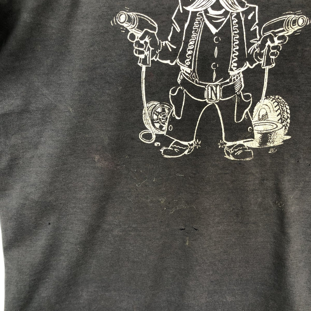 90'S Screen Stars Best Printed T-shirt Made in USA Men's XL Vintage cotton black type Vintage Second Hand