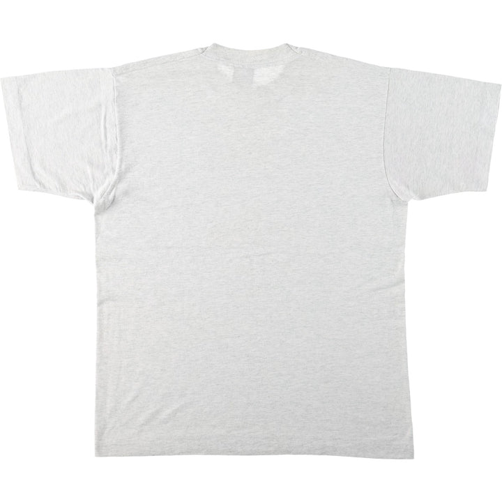 90'S Screen Stars Best Printed T-shirt Made in USA Men's L Vintage cotton pale white type Vintage Second Hand
