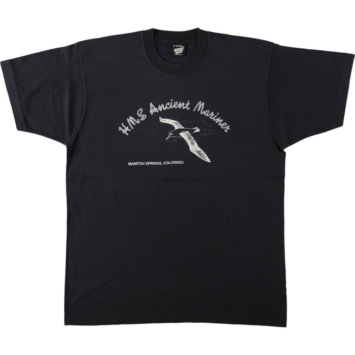 90'S Screen Stars Best Printed T-shirt Made in USA Men's XL Vintage cotton black type Vintage Second Hand
