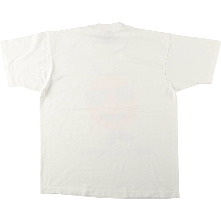 90'S Screen Stars Best Print T-Shirt, Men's XL equivalent, Vintage cotton white type Vintage Second Hand