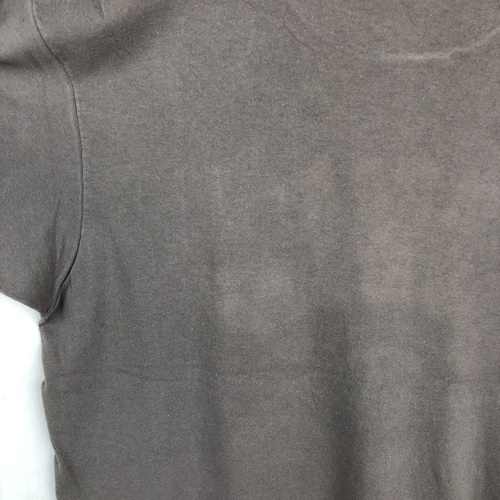 Hanes Print T-Shirt, Made in USA, Men's Size XL (approx.) cotton gray type Vintage Second Hand