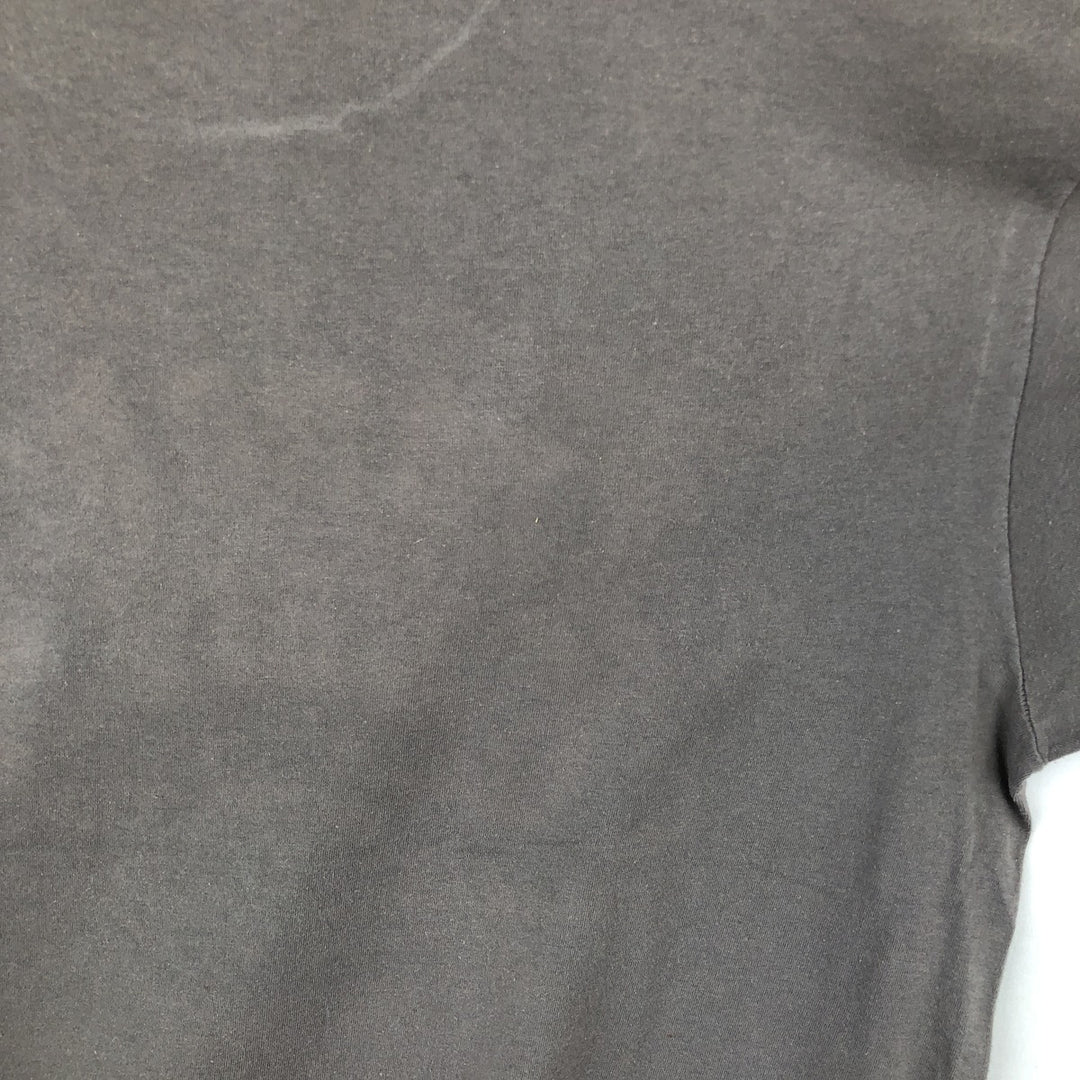 Hanes Print T-Shirt, Made in USA, Men's Size XL (approx.) cotton gray type Vintage Second Hand