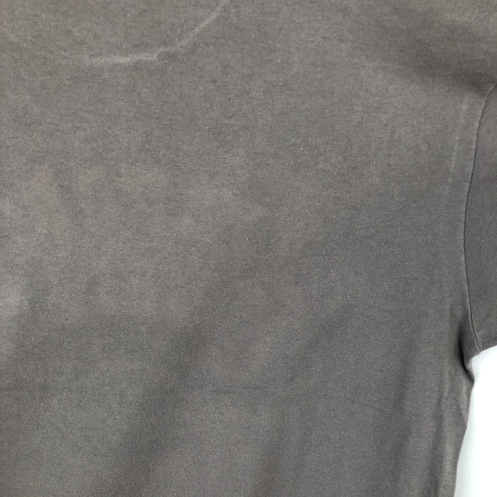 Hanes Print T-Shirt, Made in USA, Men's Size XL (approx.) cotton gray type Vintage Second Hand