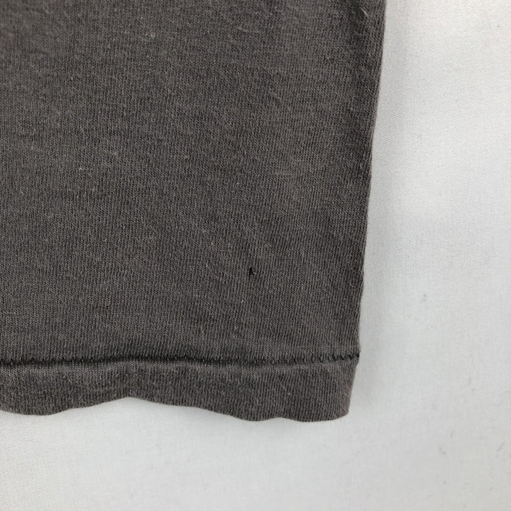 Hanes Print T-Shirt, Made in USA, Men's Size XL (approx.) cotton gray type Vintage Second Hand