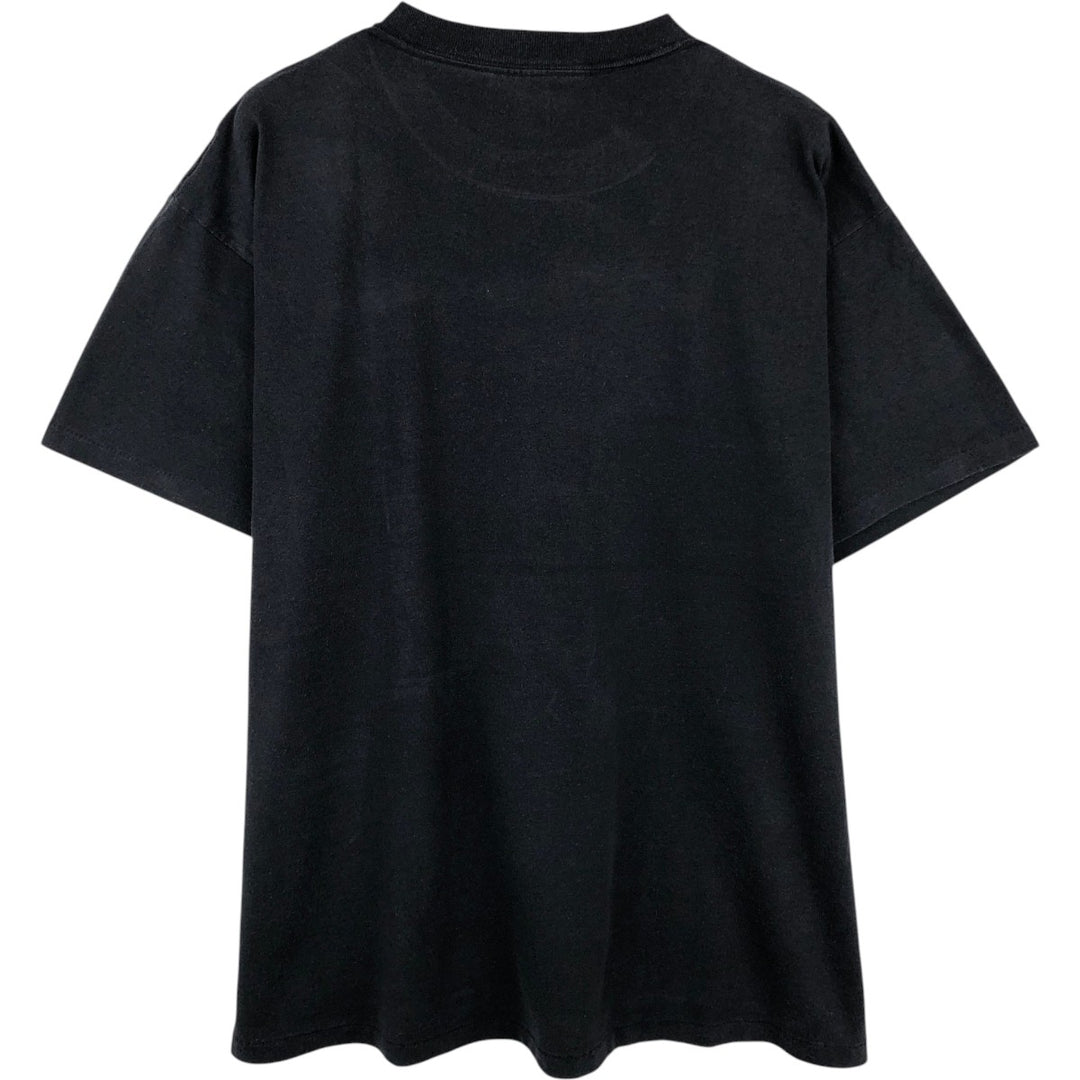 90'S ONEITA DRAKKAR NOIR Advertising T-Shirt, Made in USA, Men's XL equivalent, Vintage cotton black type Vintage Second Hand