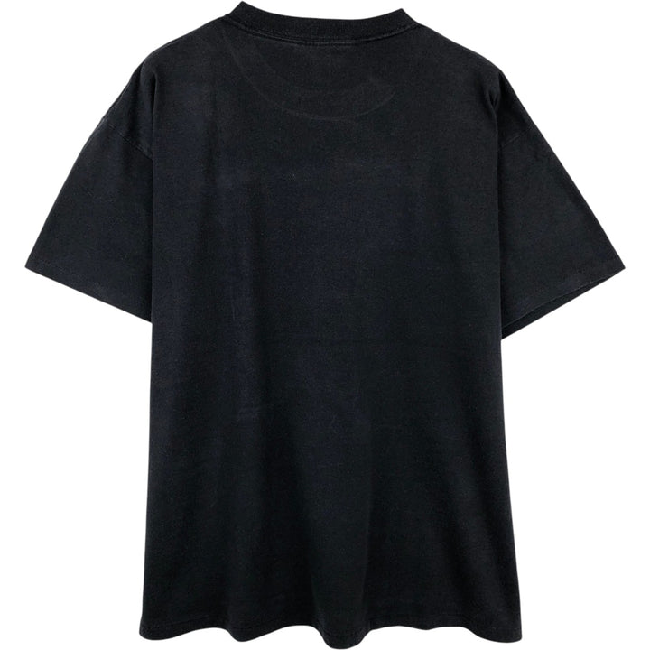 90'S ONEITA DRAKKAR NOIR Advertising T-Shirt, Made in USA, Men's XL equivalent, Vintage cotton black type Vintage Second Hand