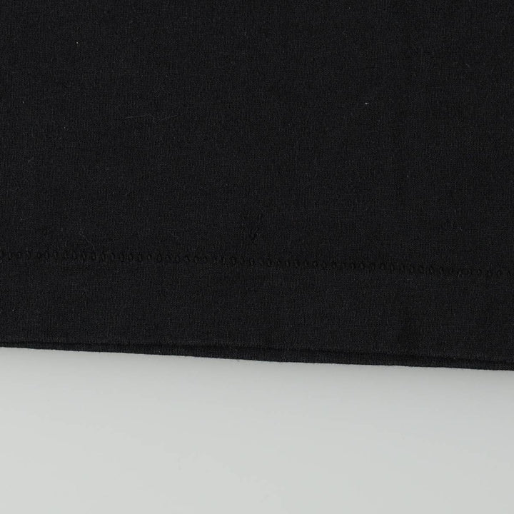 Fruit of the Loom parody print T-shirt, made in the USA, men's size M equivalent. cotton black type Vintage Second Hand