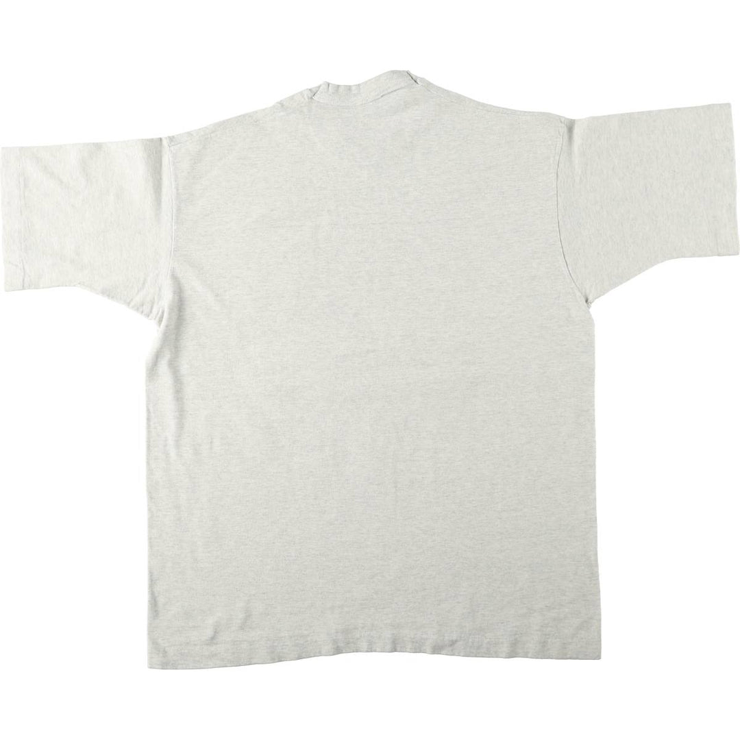 90'S Fruit of the Loom Washington Redskins sports print T-shirt, Made in USA, Men's XL equivalent, Vintage cotton gray type Vintage Second Hand