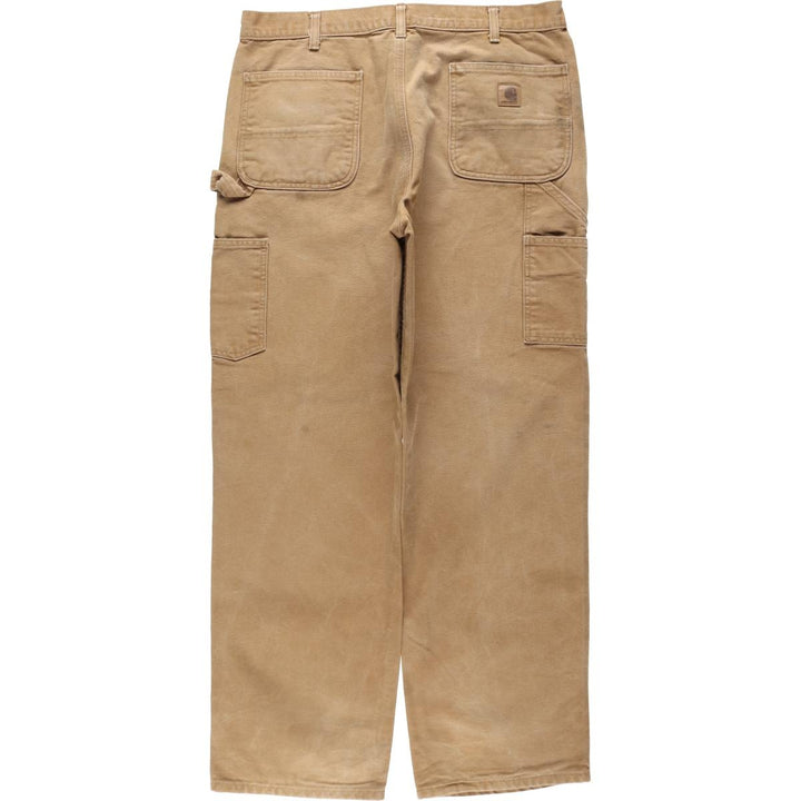 Carhartt Duck Painter Pants, Men's, W37 equivalent cotton brown type Vintage Second Hand