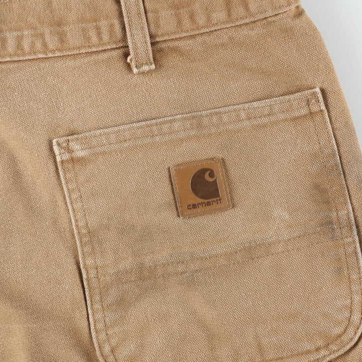 Carhartt Duck Painter Pants, Men's, W37 equivalent cotton brown type Vintage Second Hand