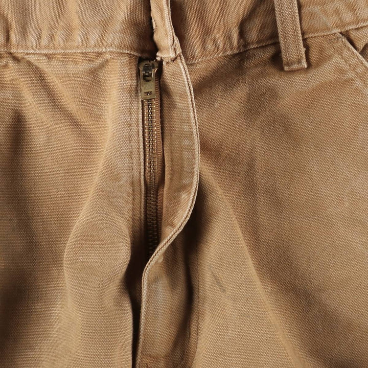 Carhartt Duck Painter Pants, Men's, W37 equivalent cotton brown type Vintage Second Hand