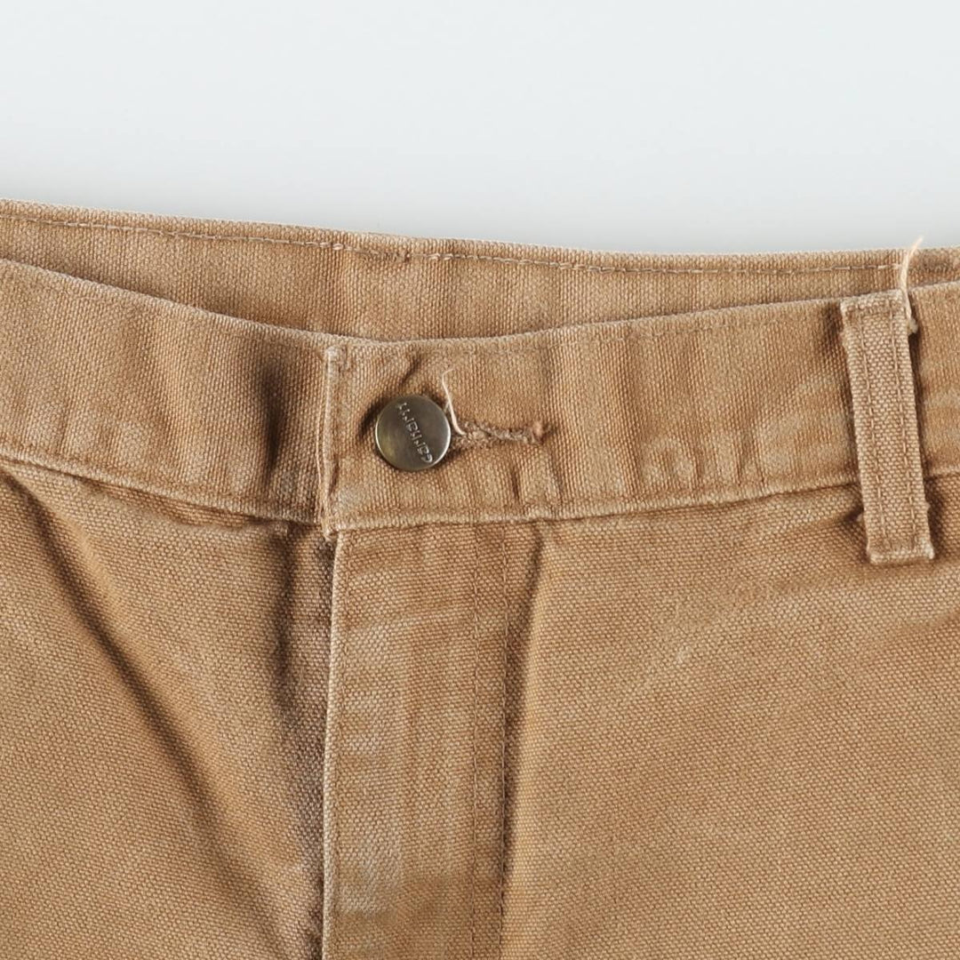 Carhartt Duck Painter Pants, Men's, W37 equivalent cotton brown type Vintage Second Hand