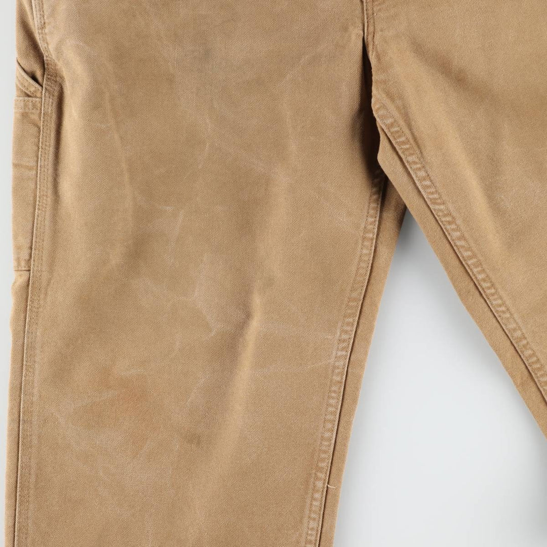 Carhartt Duck Painter Pants, Men's, W37 equivalent cotton brown type Vintage Second Hand