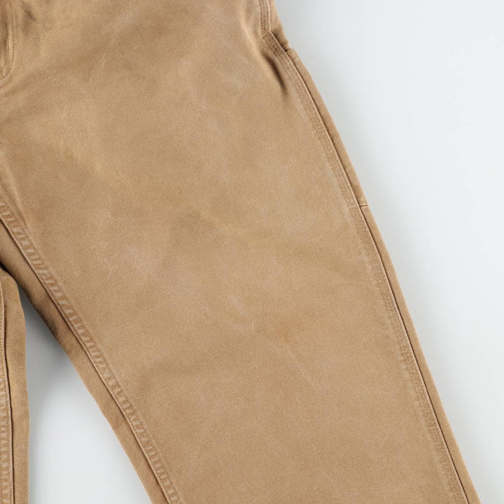 Carhartt Duck Painter Pants, Men's, W37 equivalent cotton brown type Vintage Second Hand