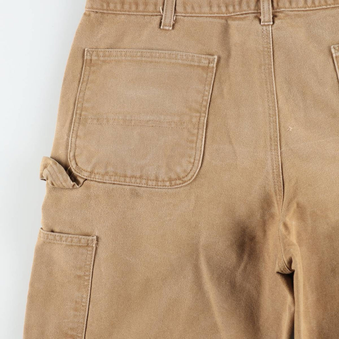 Carhartt Duck Painter Pants, Men's, W37 equivalent cotton brown type Vintage Second Hand