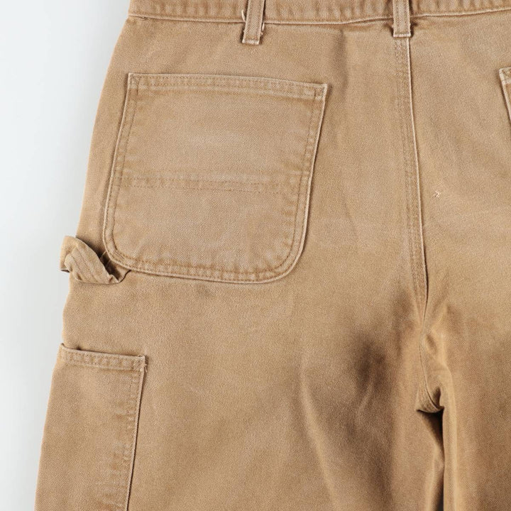 Carhartt Duck Painter Pants, Men's, W37 equivalent cotton brown type Vintage Second Hand