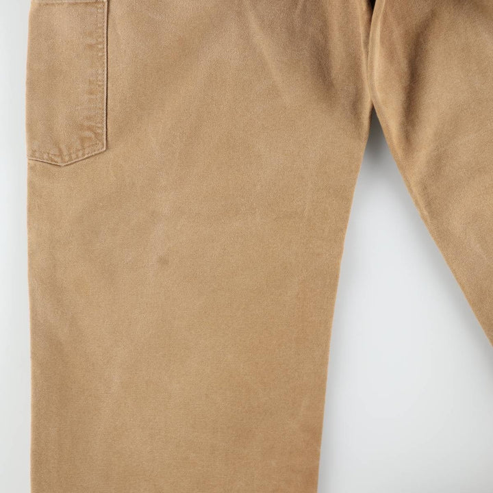 Carhartt Duck Painter Pants, Men's, W37 equivalent cotton brown type Vintage Second Hand