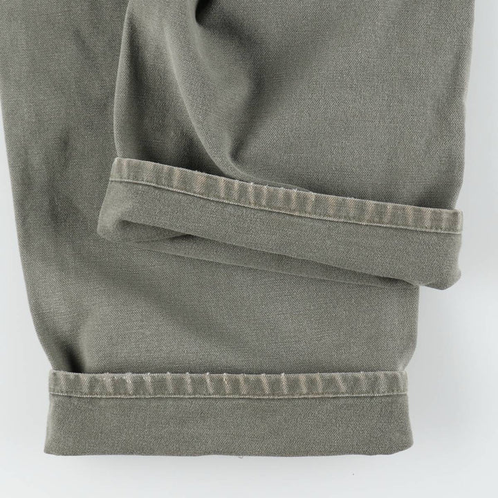 Carhartt Original Dungaree Fit Duck Painter Pants, Men's, W37 equivalent cotton Khaki type Vintage Second Hand