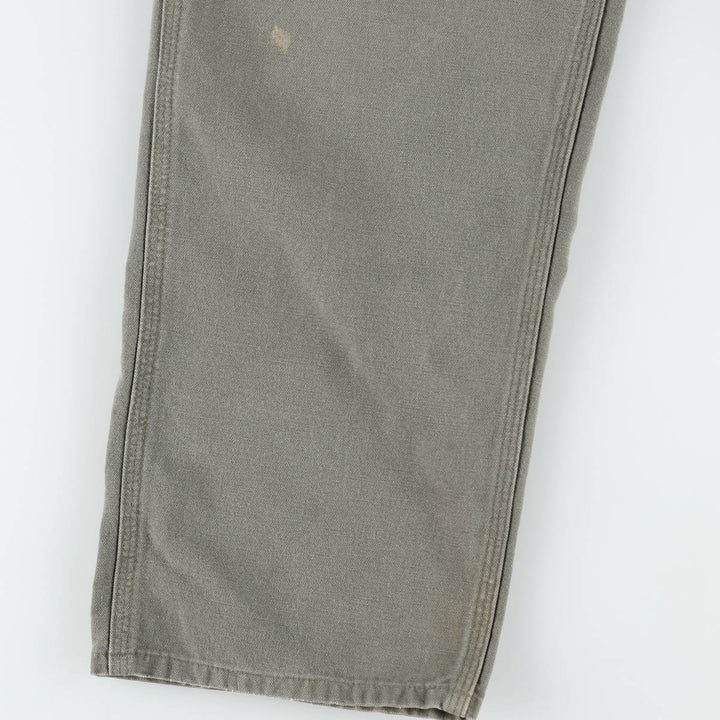 Carhartt Original Dungaree Fit Duck Painter Pants, Men's, W37 equivalent cotton Khaki type Vintage Second Hand