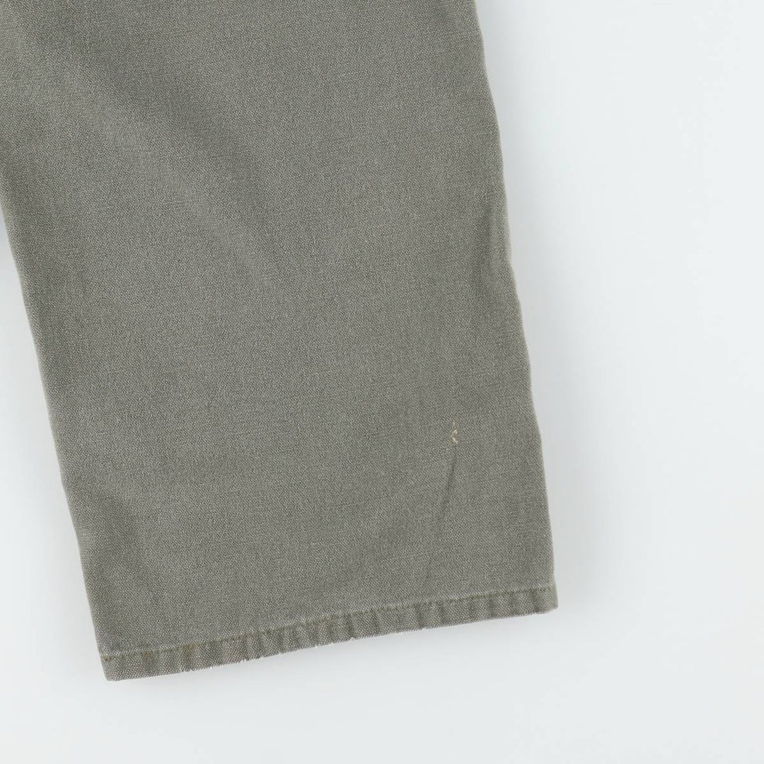 Carhartt Original Dungaree Fit Duck Painter Pants, Men's, W37 equivalent cotton Khaki type Vintage Second Hand