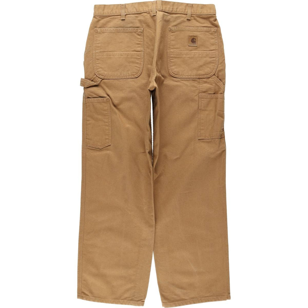 Carhartt Duck Painter Pants, Men's, W34 equivalent cotton brown type Vintage Second Hand