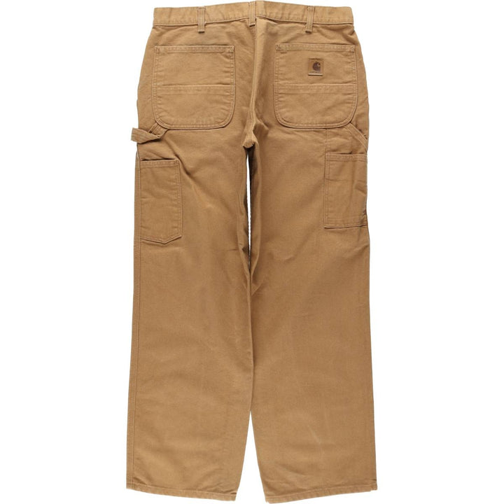 Carhartt Duck Painter Pants, Men's, W34 equivalent cotton brown type Vintage Second Hand