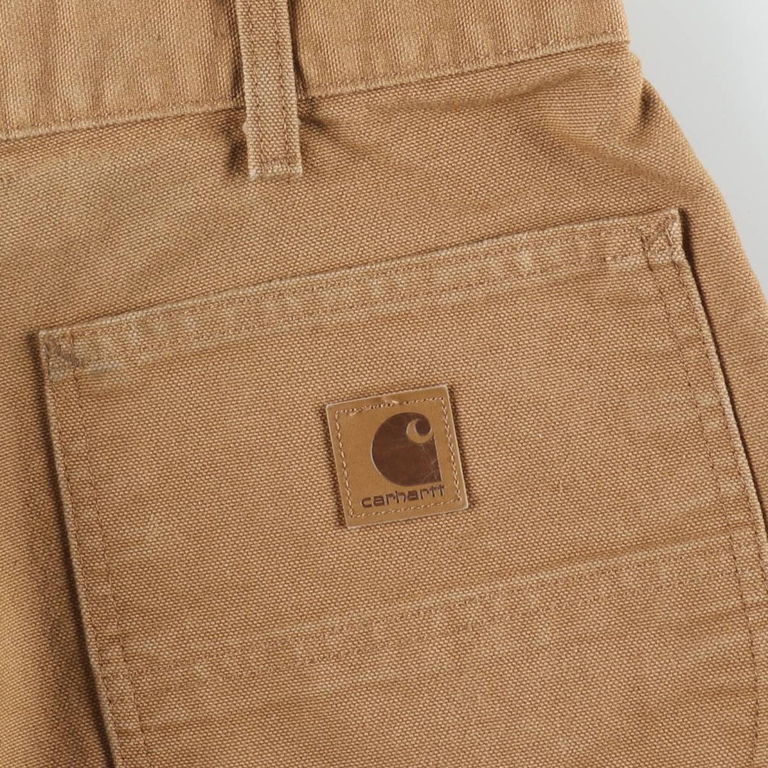 Carhartt Duck Painter Pants, Men's, W34 equivalent cotton brown type Vintage Second Hand