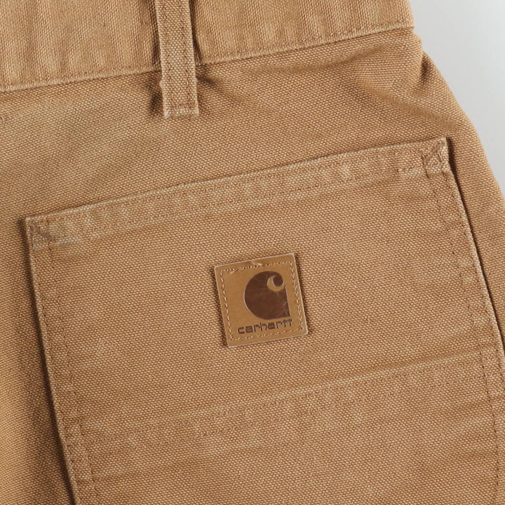 Carhartt Duck Painter Pants, Men's, W34 equivalent cotton brown type Vintage Second Hand