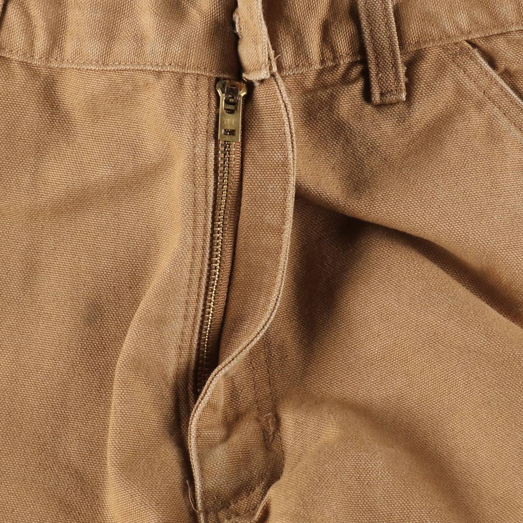 Carhartt Duck Painter Pants, Men's, W34 equivalent cotton brown type Vintage Second Hand