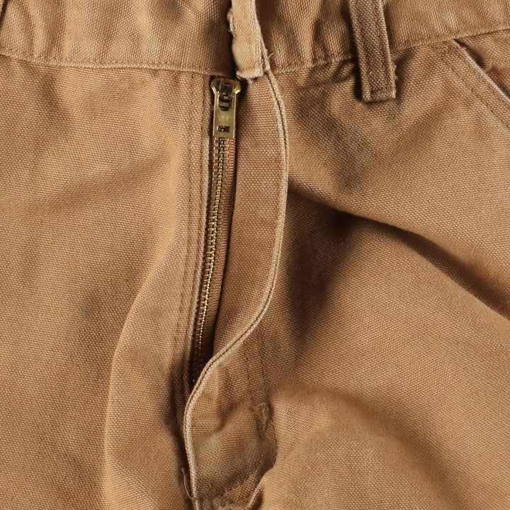 Carhartt Duck Painter Pants, Men's, W34 equivalent cotton brown type Vintage Second Hand
